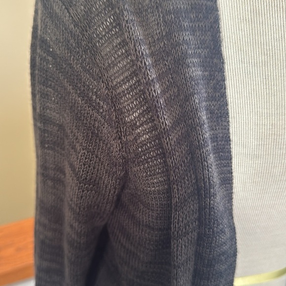 Cotton On Black Knit open cardigan Sweater size medium - Picture 7 of 7